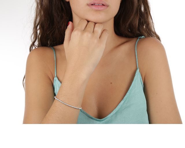 Bracciale A Palle Argento Con Allungo Selezione Zanolli 152681 611brpalla3a1619