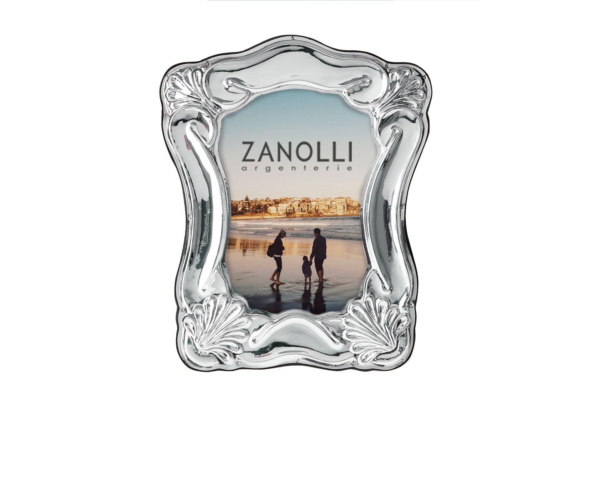 Picture Frame Silver With Engraved Band Selezione Zanolli 8339 248ce500
