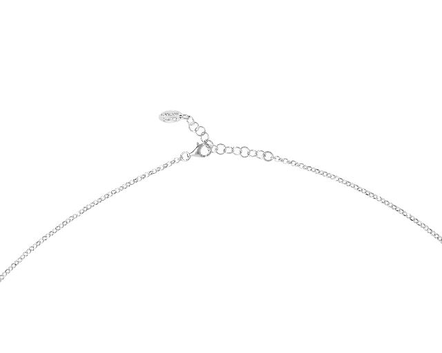 Collana Dancing Names Argento Con Ciondolo Lettera A In Cubic Zirconia Sovrani 176446 814j050a