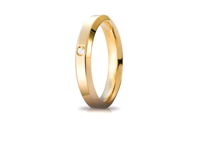 Fede hydra oro 750‰ con diamante
