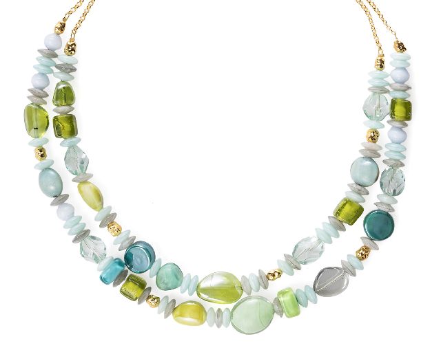 Necklace evoque murano glass