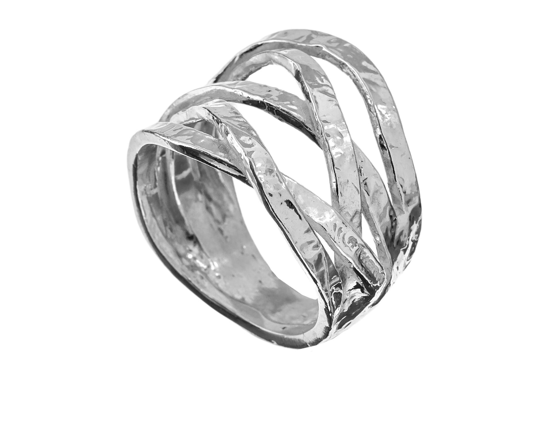 Anello Sierra Argento Intrecciato Selezione Zanolli 186856 922at136516