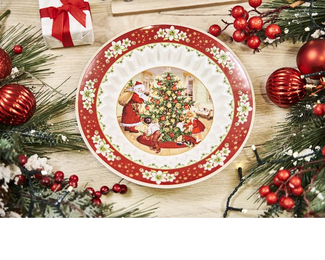 Large bowl toy's fantasy porcelain