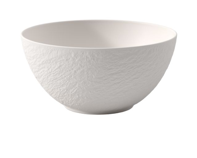 Insalatiera manufacture rock porcellana bianco
