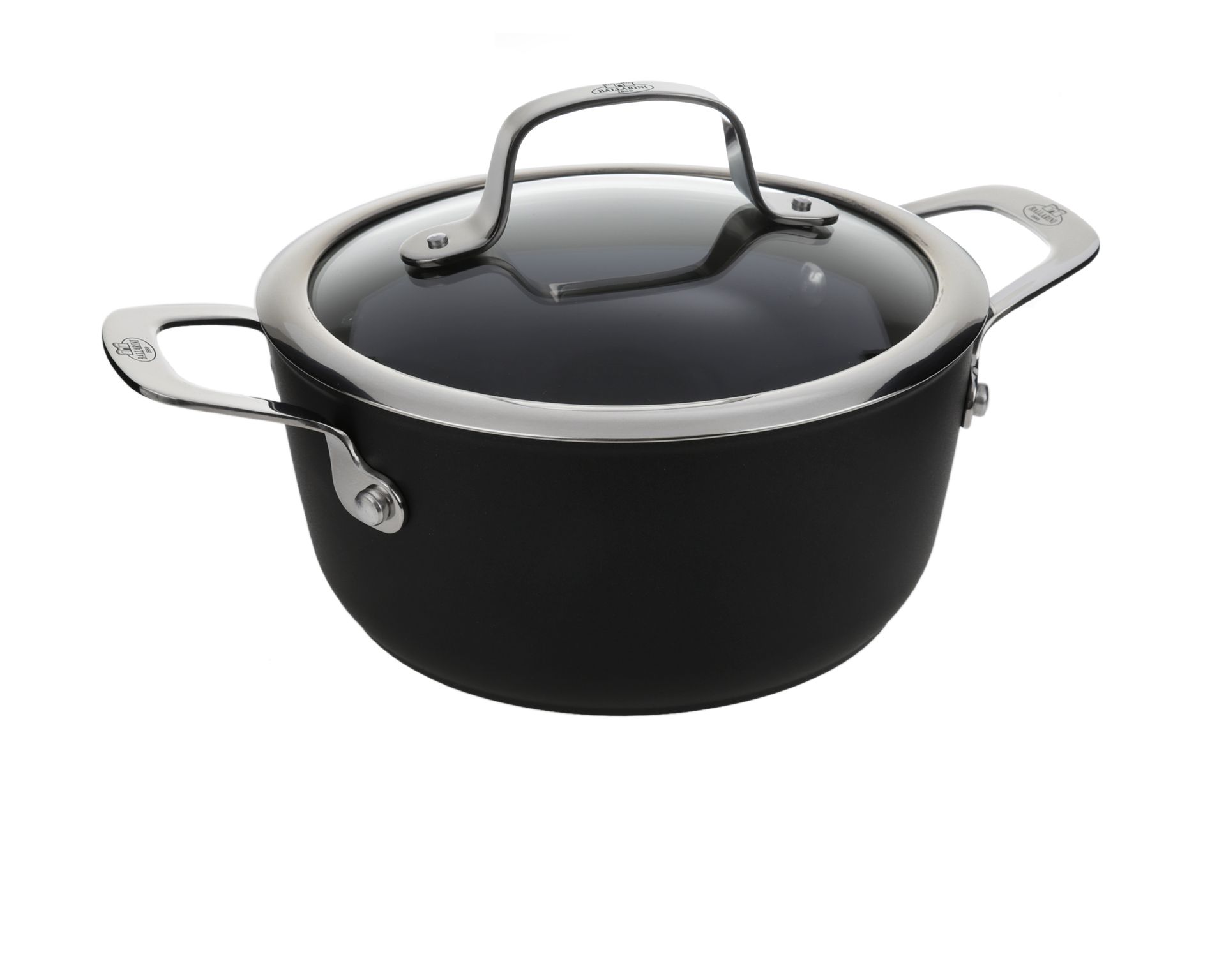 Casserole Alba With Two Handles And Lid Ballarini 153303 7449y2ld20