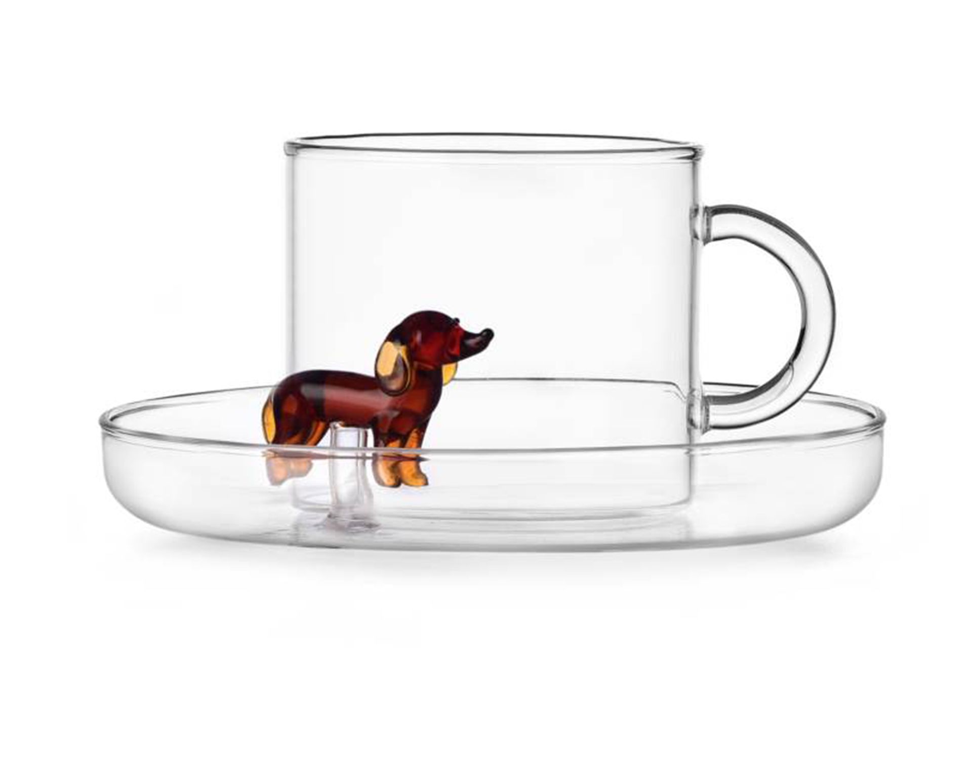 Tazza The Con Piatto Dogs Bassotto Ichendorf