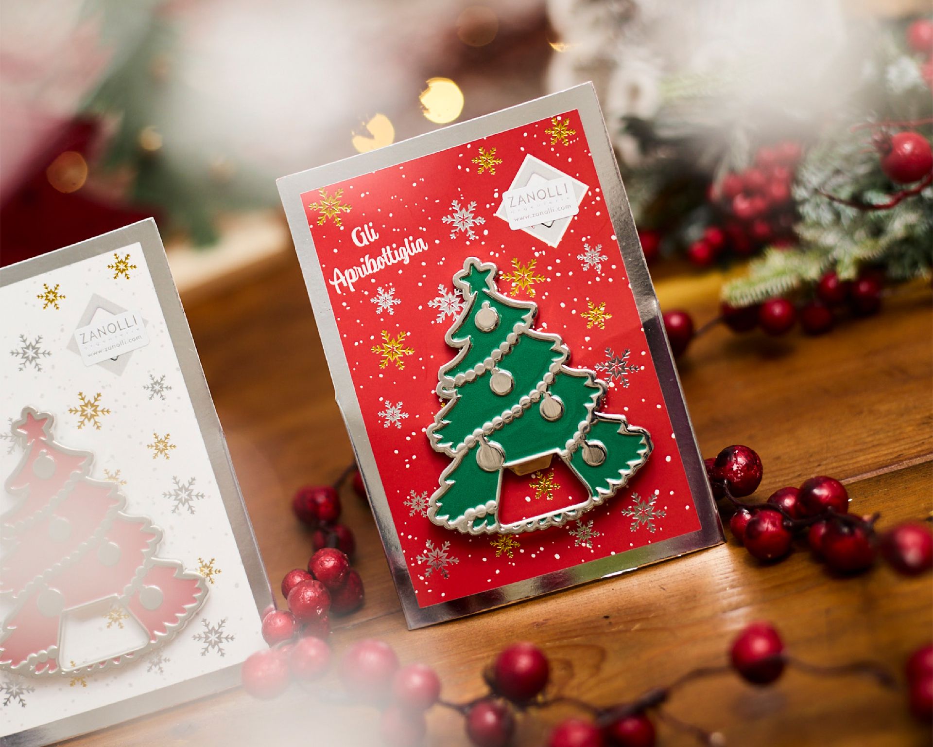 Idea Regalo Natale Apribottiglia Albero Di Natale Verde Selezione Zanolli 189133 592n865901