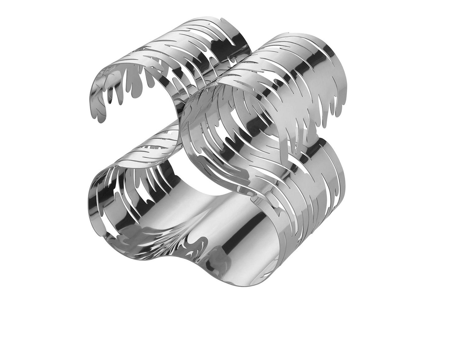 Portabottiglie Barkcellar Acciaio Alessi 143611 902bm03