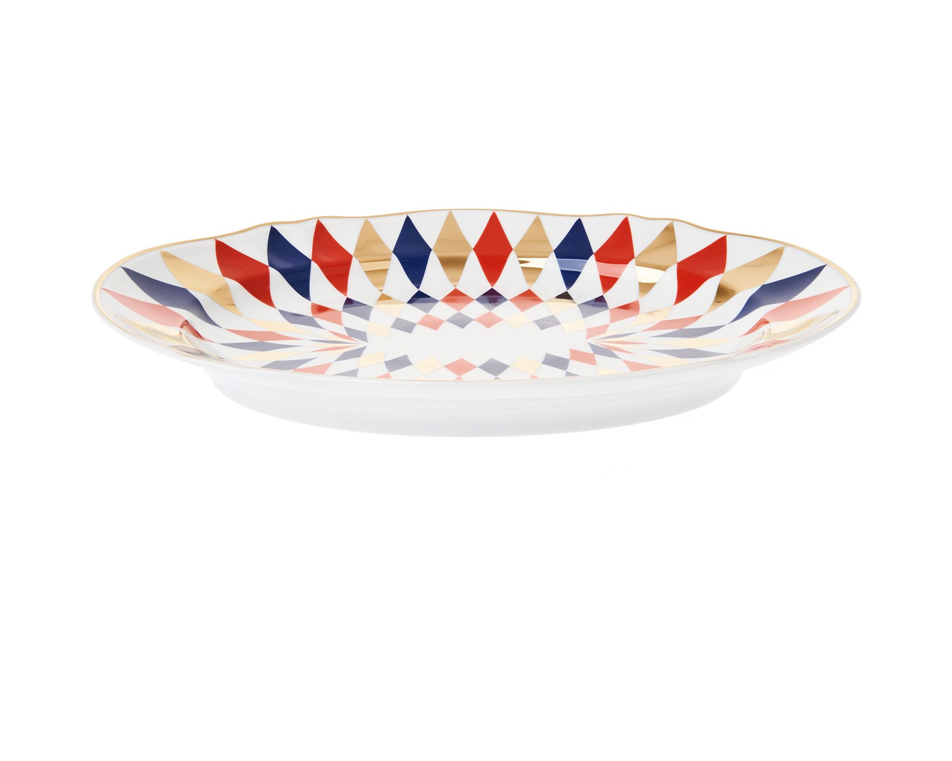 Piatto Portata Ovale Abracadabra Quadri Porcellana Bitossi Home 169179 954abr01095