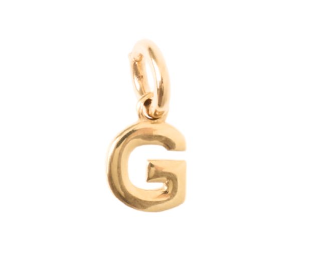 Pendant g letter gold 750‰