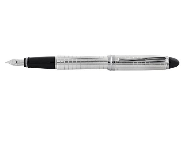 Fountain pen ipsilon quadra silver