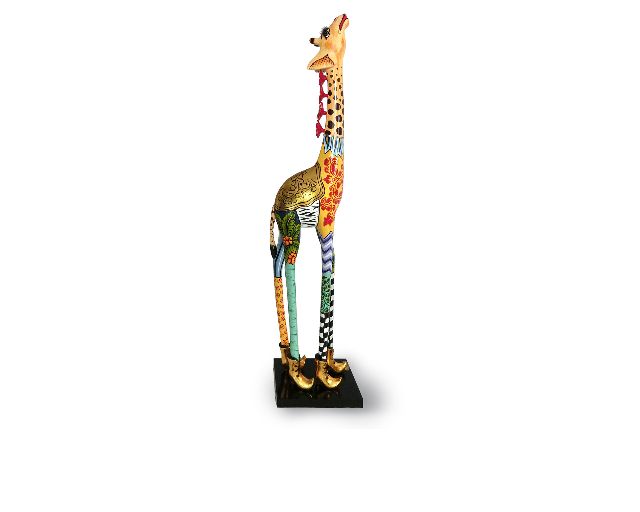 Giraffa little roxanna dipinta a mano