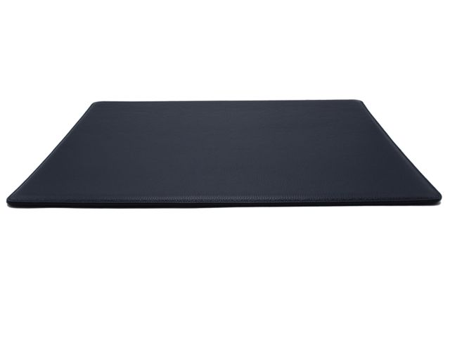 Table pad table leather blue navy