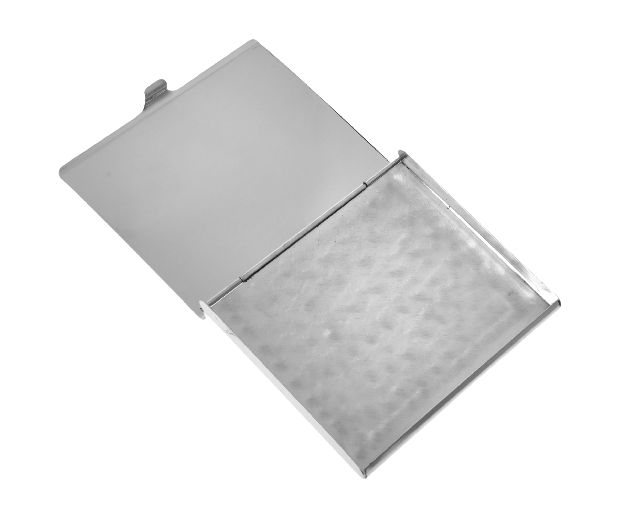 Porta Sigarette Argento Rigato 12 Posti Selezione Zanolli