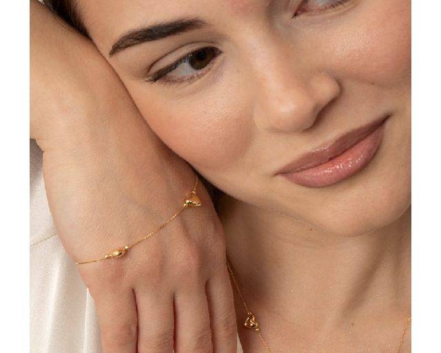 Bracelet gold 9 kt