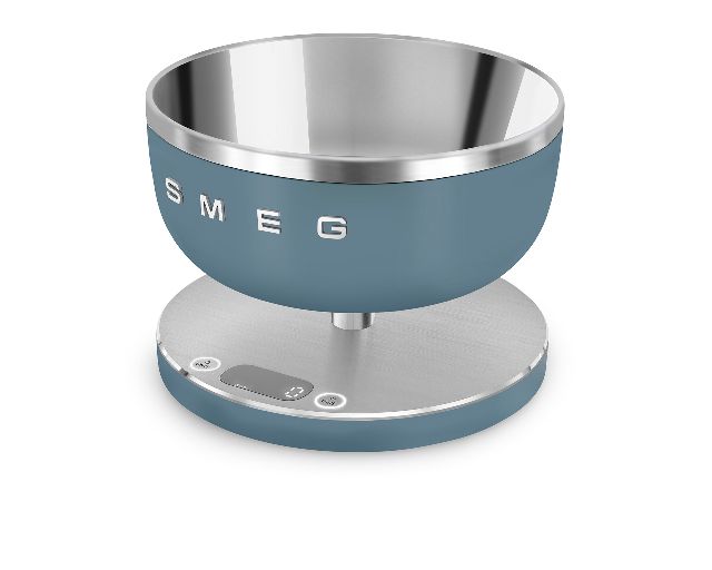 Bilancia Da Cucina Blu Tempesta Opaco Smeg 188867 891ksc01sbmww