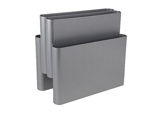 Portariviste magazine rack silver