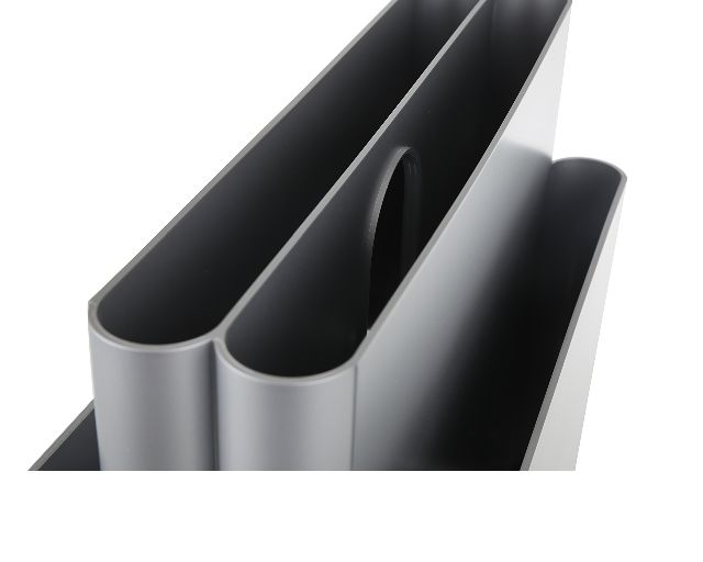 Portariviste Magazine Rack Silver Kartell 144800 90604676si