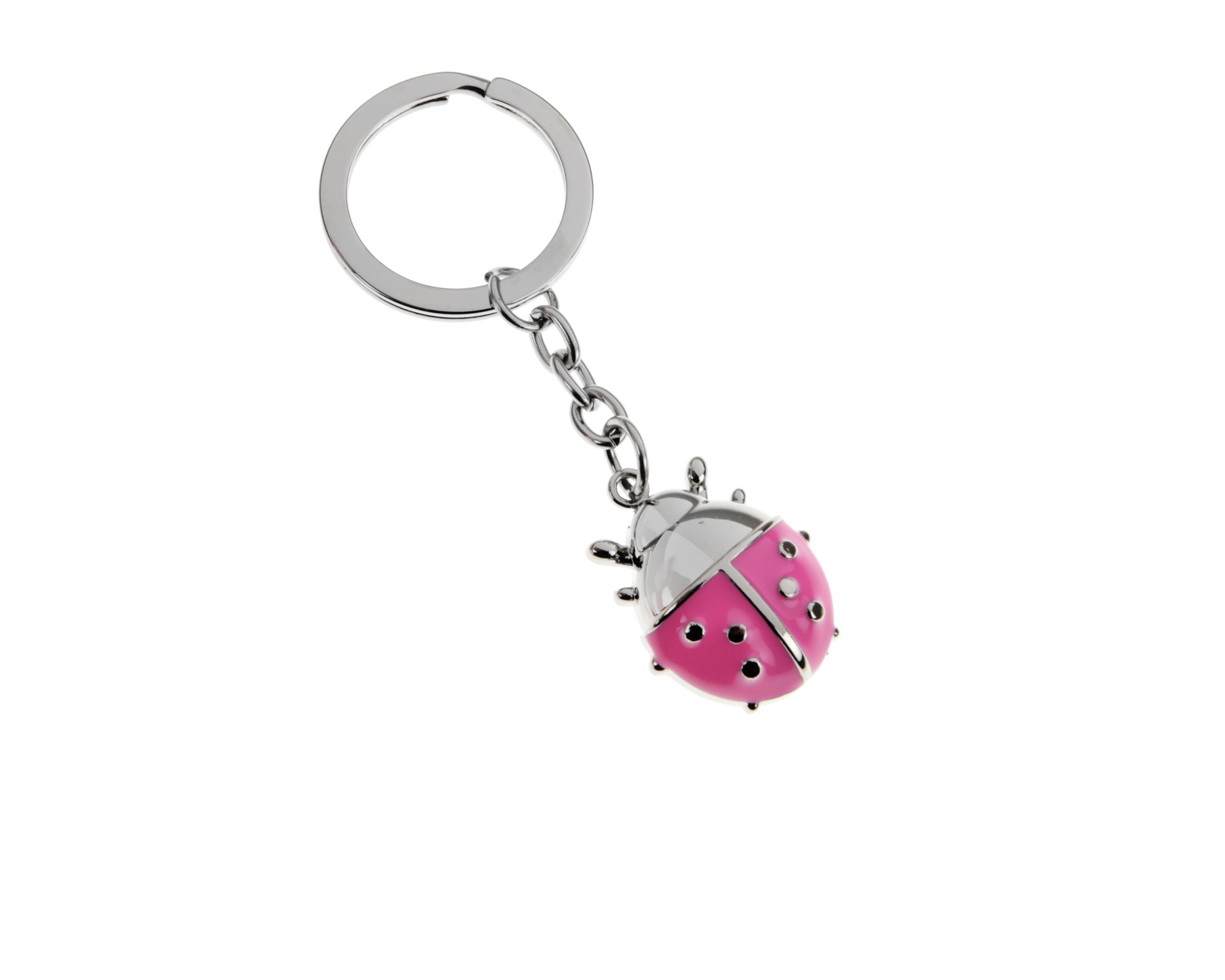 Keyring Pink Ladybug Selezione Zanolli
