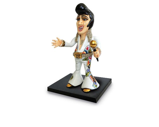 Elvis dipinto a mano