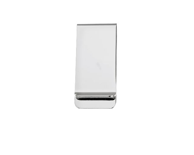 Money clip elegance silver plated