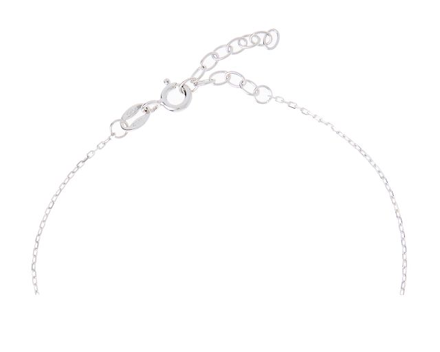 Bracelet Silver Boy With White Zircons Selezione Zanolli 180004 935d4015bk0495