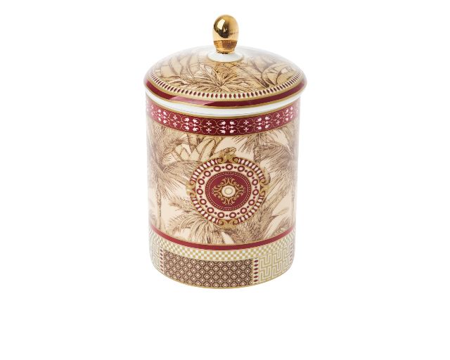 Scented candle living porcelain
