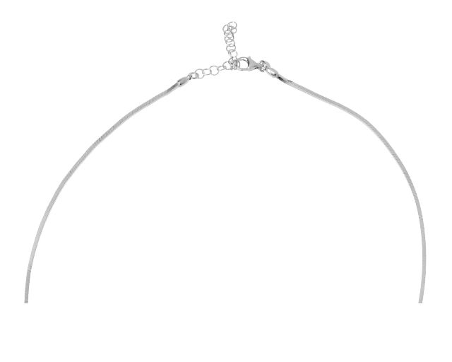 Collana Argento A Maglia Quadra Con Multifilo Centrale Selezione Zanolli 186223 611cl00412