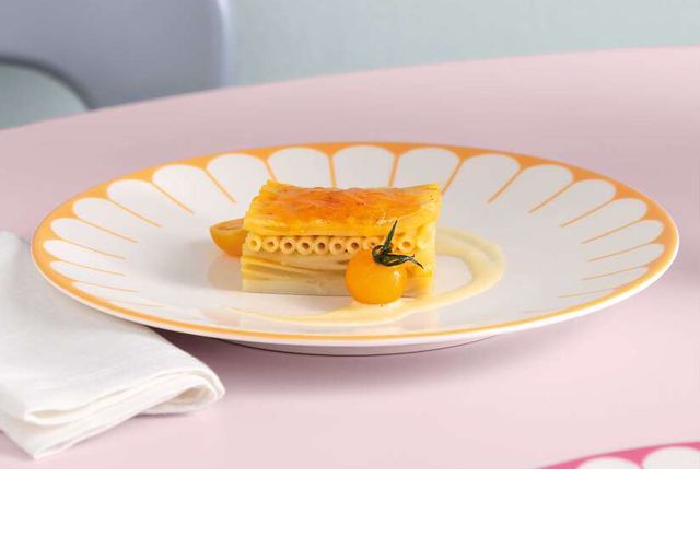 Piatto Piano Fleur Soleil Porcellana Villeroy E Boch