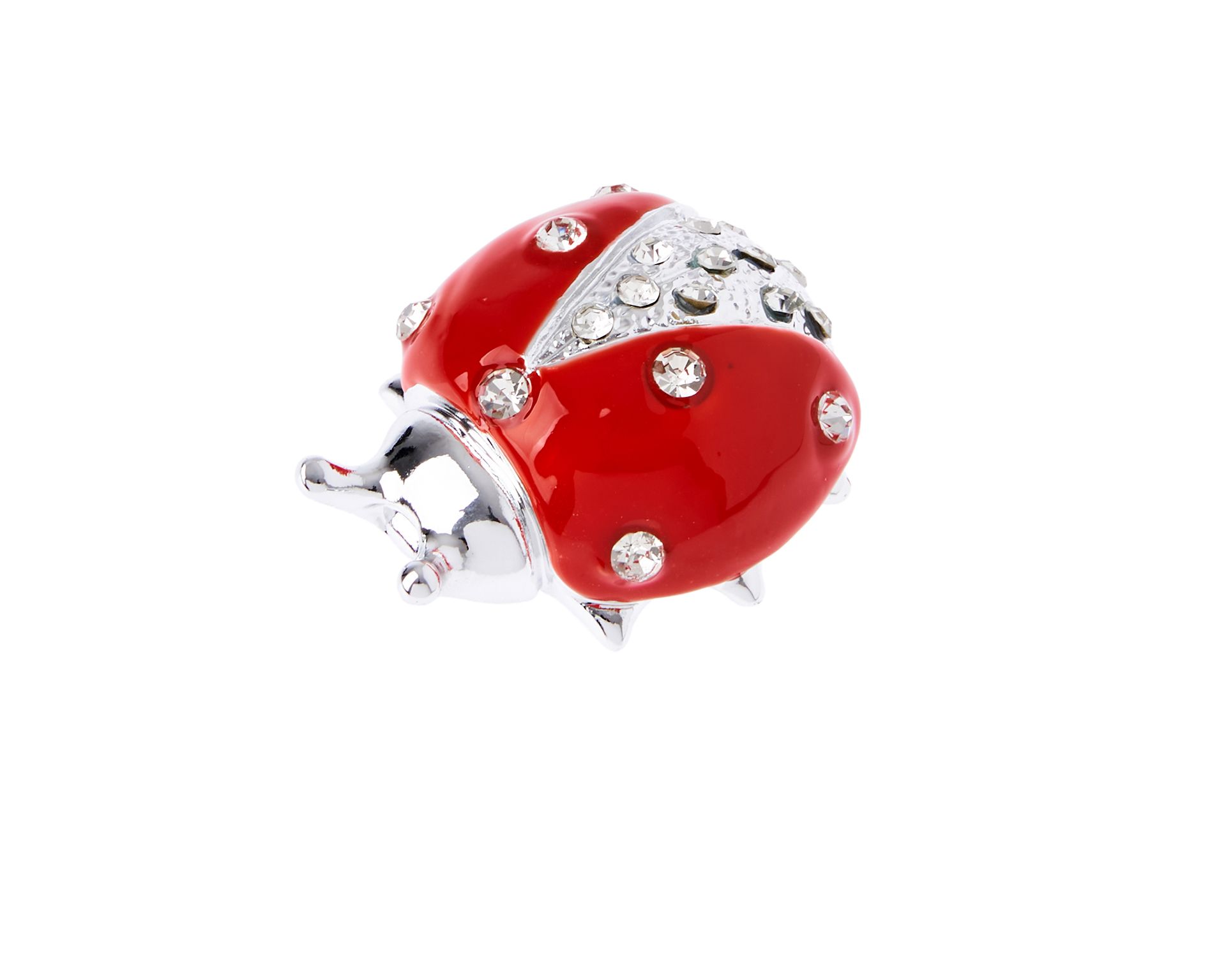 Ladybug Red With Crystals Selezione Zanolli 171000 592215402ro
