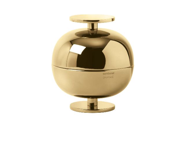 Bowl miniature gio ponti steel gold