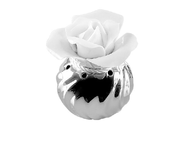 Profumatore rosa bianca piccolo