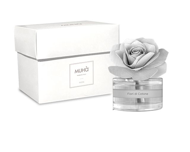Fragrance diffuser rosa cotton flowers