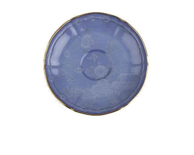 Coffee saucer oriente italiano pervinc porcelain