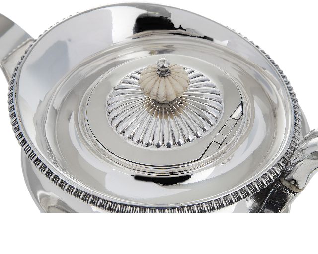 Teapot Silver London Gb 1819 1820 Selezione Zanolli 155259 V78r0323