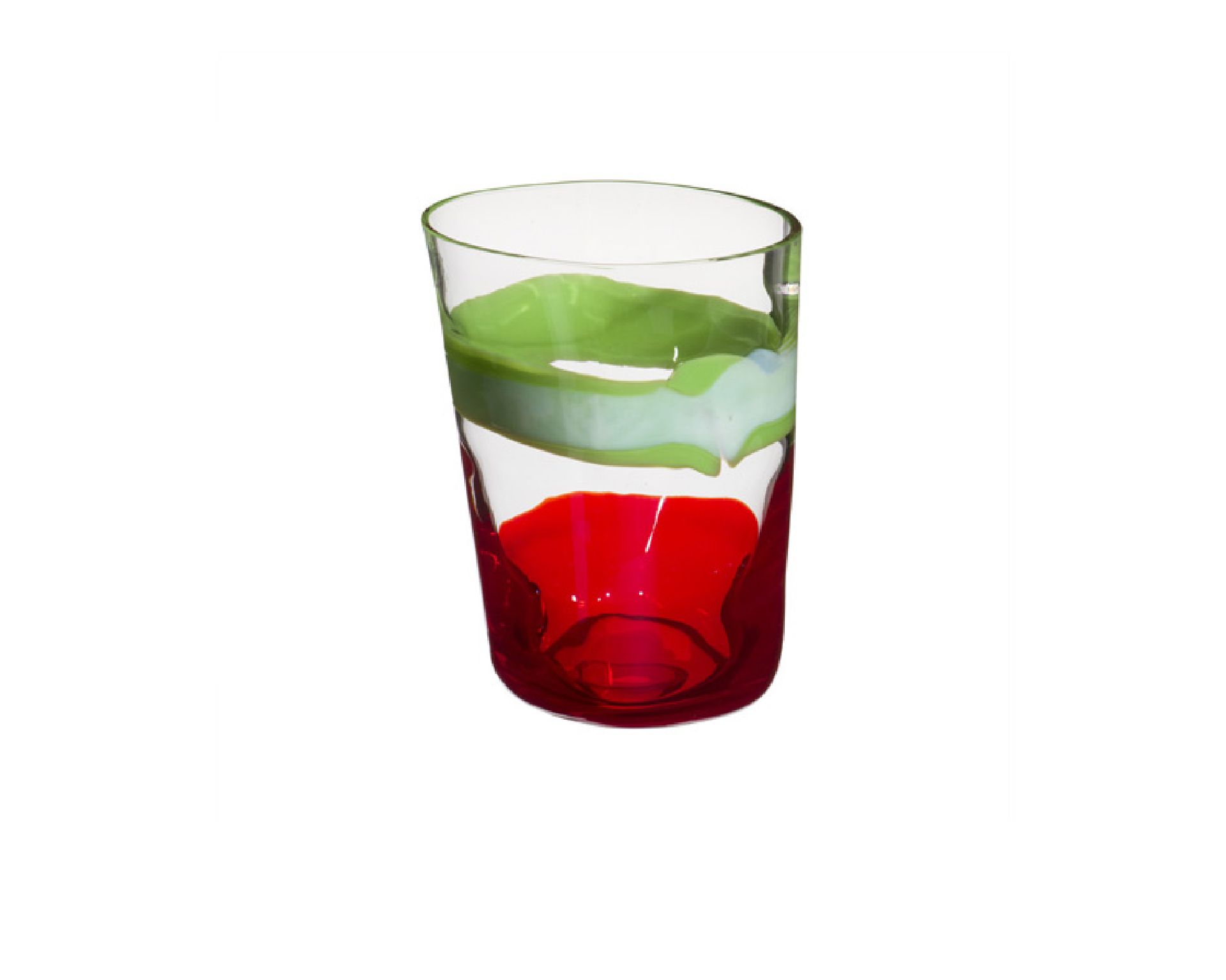 Water Glass Bora Murano Glass 2014 Italia Collection Carlo Moretti