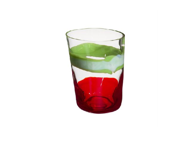 Water glass bora murano glass 2014 italia collection