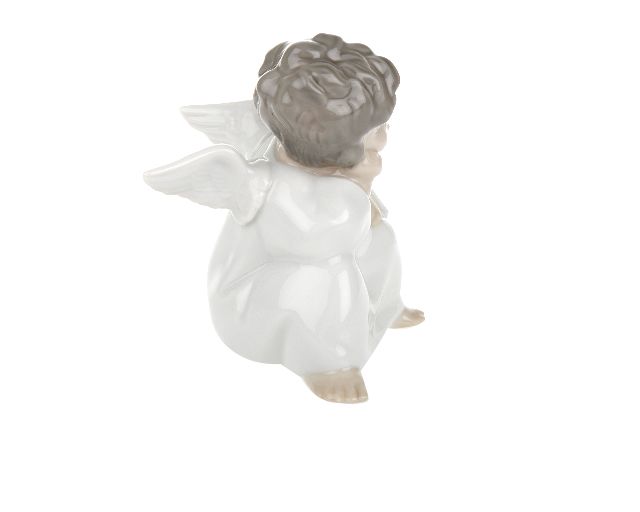 Angel Thinking Porcelain Lladro