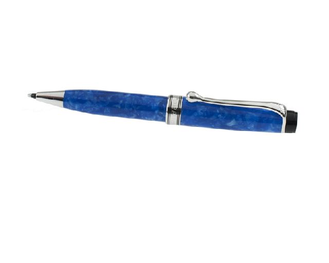 Ballpoint pen acqua aurea minima streaked blue