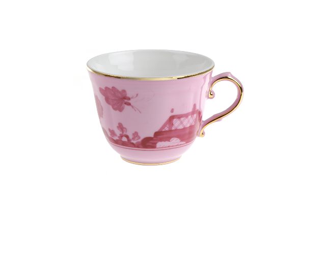 Tazza caffè oriente italiano porpora porcellana