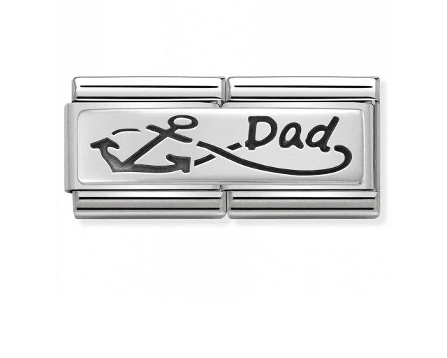 Bracelet Composable Steel Dad Nomination 161662 754brcpapa