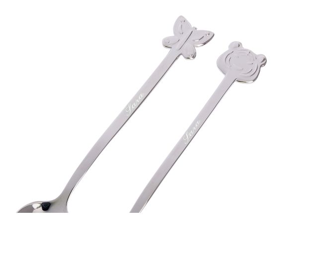 Party Spoon Set Party Fashion Steel 2 Pieces With Sugared Almonds Sambonet 166496 73552549c40hx