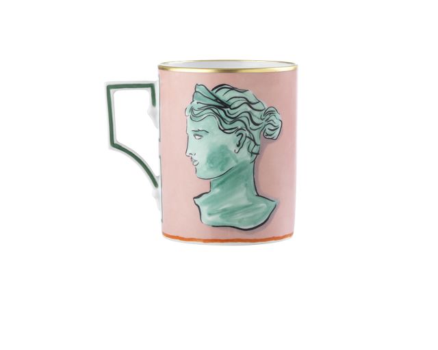 Mug il viaggio di nettuno porcellana rosa