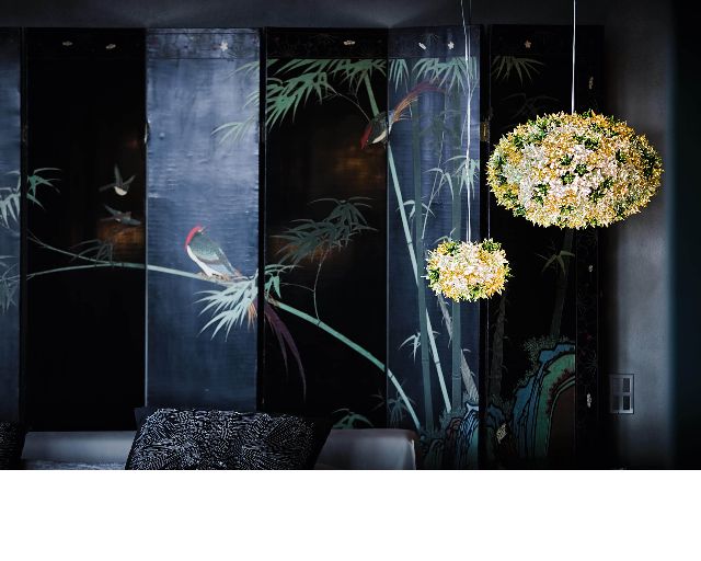 Suspension Lamp Bloom Mint Green Kartell 148346 90609280mn