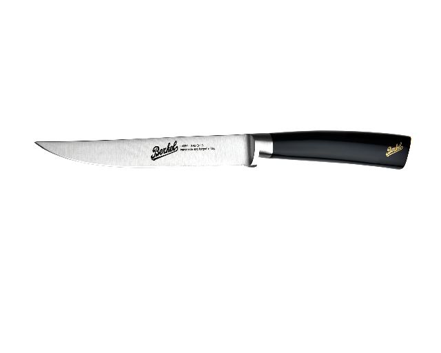 Set 6 Pezzi Coltelli Bistecca Elegance Acciaio Con Manico Nero Berkel 134643 8406st11srbbl