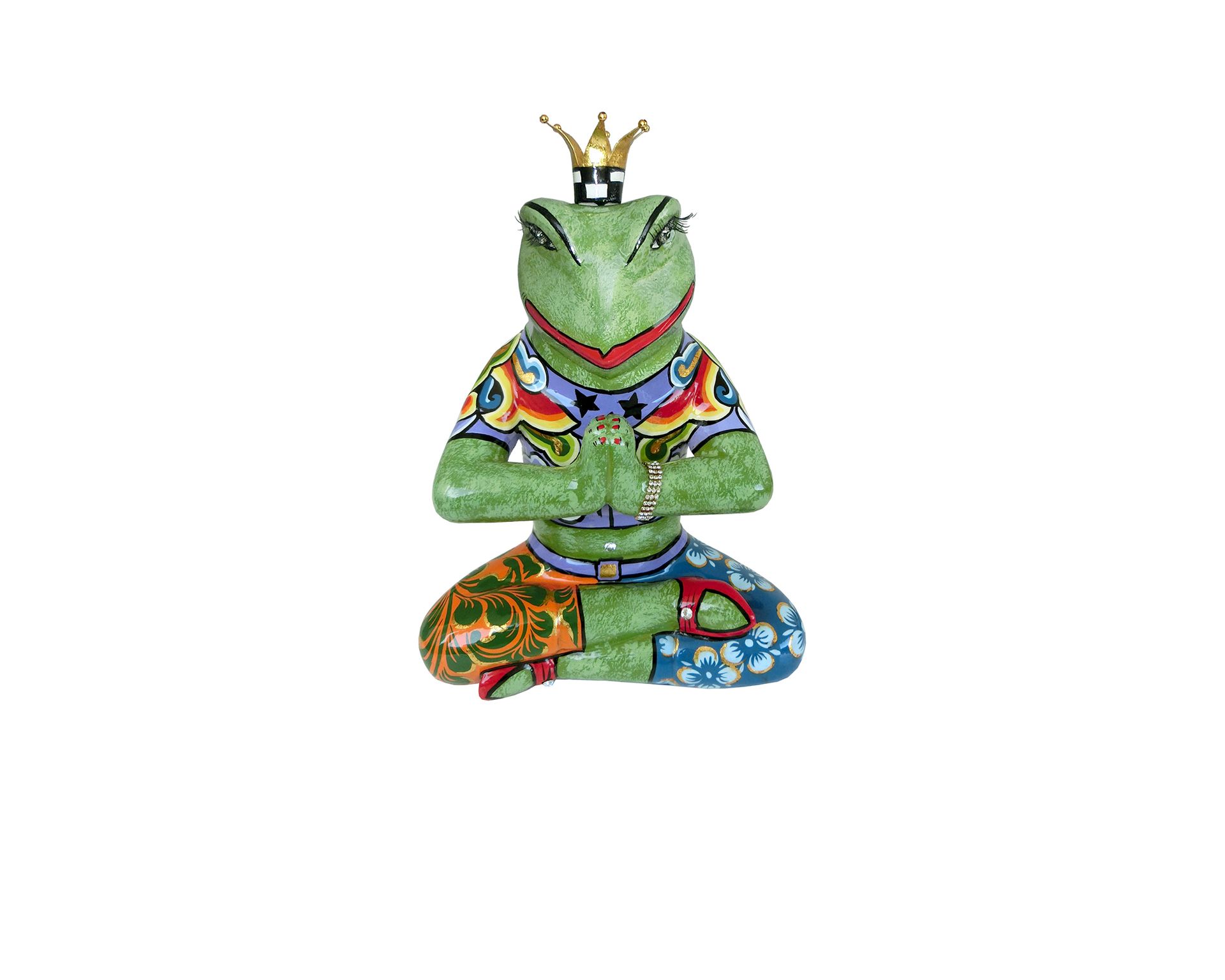 Rana Yoga Frog Baba L Dipinta A Mano Toms Drag 165682 753td4426