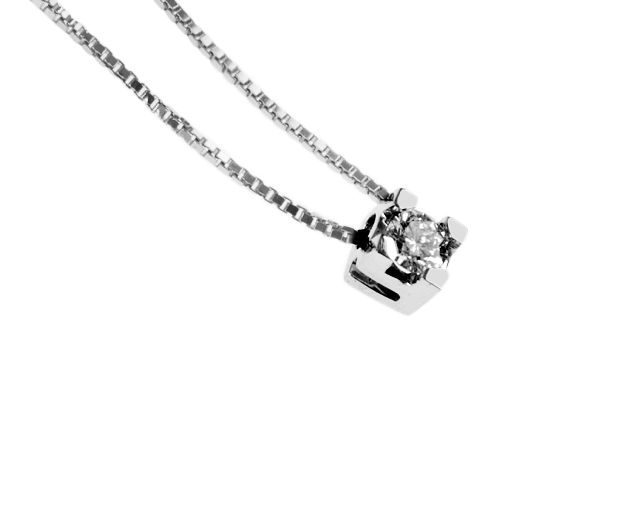 Necklace gold 750‰ with diamond