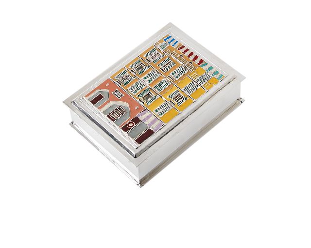Box portofino silver yellow