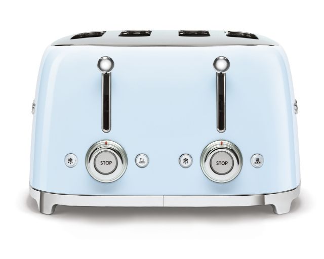 Toaster 4 Slices Blue Smeg 189487 891tsf03pbeu