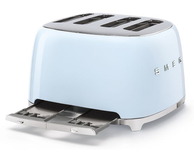 Toaster 4 Slices Blue Smeg 189487 891tsf03pbeu